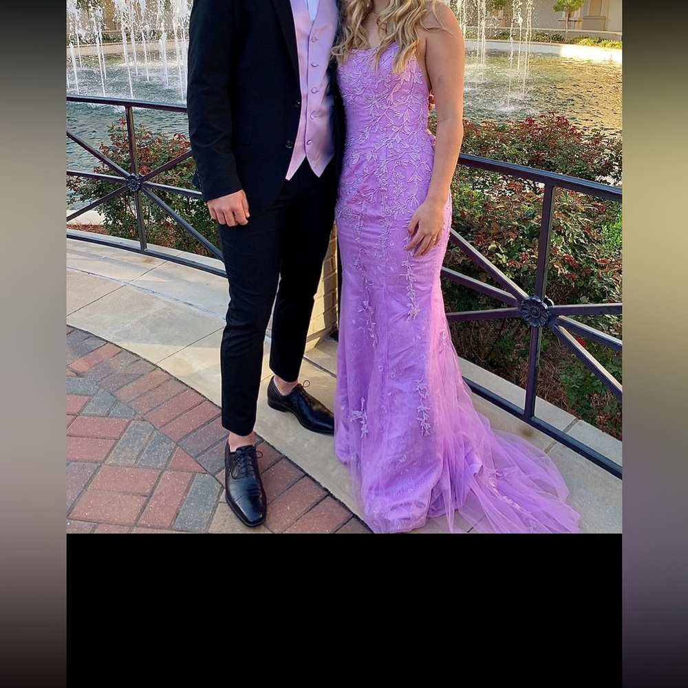 Purple Prom Dress - WORN ONCE